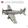 c4.png Douglas A1-H SKYRAIDER - 1/44 scale model