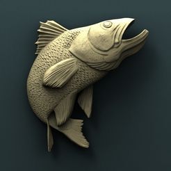 934. Panno.jpg Archivo STL gratis Pescado・Plan para descargar y imprimir en 3D