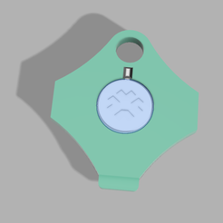 PC2.png STL file key ring and parts caddy incorporated / porte clé et pieces caddie incorporé・3D printer design to download