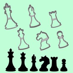 Pokal Schach mit 3D Motiv Serie Ronny 10,5 cm hoch Detailansicht 