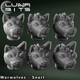 Insta_WolfHeads_Snarl.png WAR WOLF HEADS - COMPLETE BUNDLE