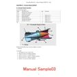 Assembly Manual ~ Ramet Engin (RJKN1~02) a 2-1 Soramjet Engine Parts Manual Sample03 Ramjet Engine