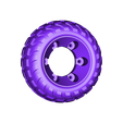 PI-ZTire_1.5mm.stl Free STL file Set of wheels for OpenRC Truggy・Design to download and 3D print