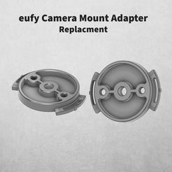 eufy-Camera-Mount-Adapter-Cover-Sheet.jpeg eufy Camera Mount Adapter Plate, Wall Mount, Home Security, Replacement Parts, Twist Lock