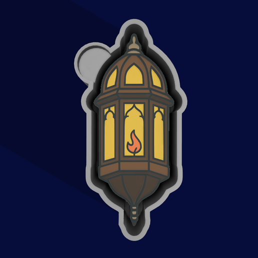 🕯️🌙Ramadan Lantern Mold – Freshie, Keychain, Resin & Candle Mold