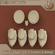Round-Front.png Round Blank Legion Heraldry and Storm Shields