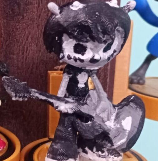 🪨 amiibo Rammy (um jammer lammy)・ OBJ File for 3D printing・Cults