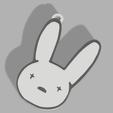 Llavero-Bad-Bunny.png Bad Bunny Keychain / Bad Bunny Keychein