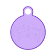 Theater Masks - Keyring.stl Брелок для ключей "Театральные драматические маски
