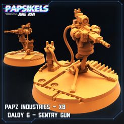720X720-papz-industries-xb-daloy-6-sentry-gun.jpg PAPZ INDUSTRIES XB DALOY 6 - 7 SENTRY GUNS