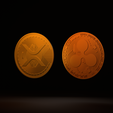 untitcvcvbcled.png Ripple golden Xrp coin