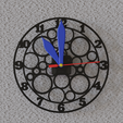 0006.png circle shape wall clock