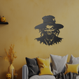 Scary-Witch.png Scary Witch Wall Art