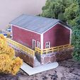 20230318_213815.jpg N Scale Freight Building With Dock