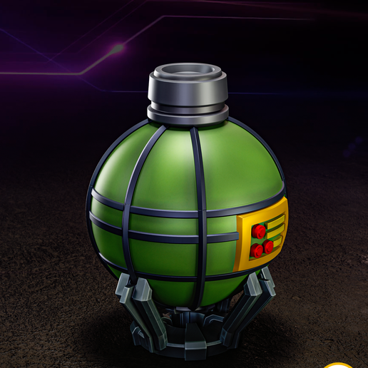 🗿 Special Grenade – Zero Megaman・ 3D File for 3D printing