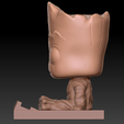 Imagen2.png Groot phone holder - guardians of the galaxy 3D print model