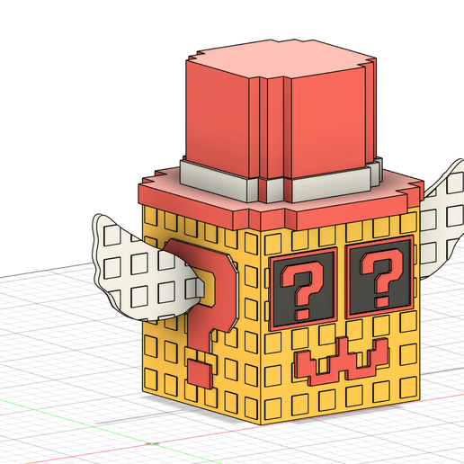 🏗 LuckyBlockAdmin・ 3MF File for 3D printing・Cults