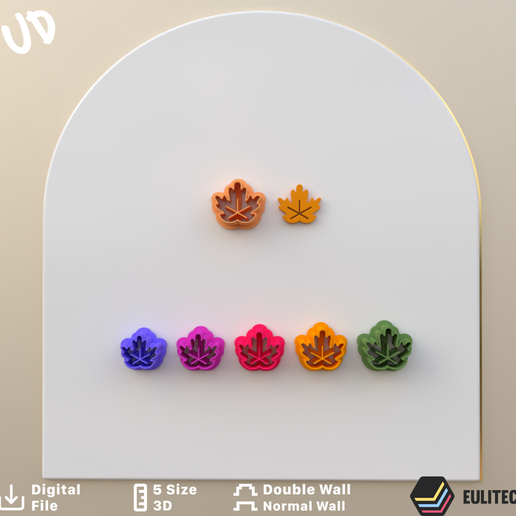 POLYMER CLAY CUTTERS/EULITEC.COM/CC/COPYRIGHTED LICENSE 3D model