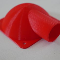 65726713_10219468003592805_1482009264695279616_o.jpg STL file 80mm fan adapter to 40mm suction hose - 80mm Fan to 40mm pipe adapter・3D printing idea to download