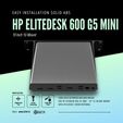 5.jpg Rack Mount for HP EliteDesk 600 G5 Mini PC - 10" 1U VESA 100mm Design - 3D Print without Supports