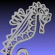 021Snap01.png STL-Datei Seahorse 2D herunterladen • Design für 3D-Drucker, sergiomdp01