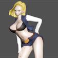 3.jpg ANDROID 18 STATUE SEXY VERSION2 DRAGONBALL ANIME CHARACTER 3d print