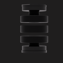 Double_sided_universal_tamper.png STL file Double sided Adjustable Multi-diameter Coffee Distribution and Leveling Tool & Tamper・3D print model to download, eremef