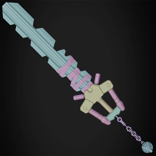 Fenrir_frame_0000_base.jpg Kingdom Hearts Fenrir Keyblade for Cosplay