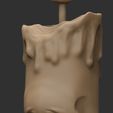 ZGrab11.jpg Halloween Decoration / Skull Candles