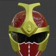 kabuto-raiger-3d-printable-helmet-3d-model-stl.jpg Hurricanger Tsunonin Horned Ninja Kabuto Raiger fully wearable cosplay helmet 3D printable STL file