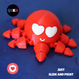 3.png FLEXI OCTOPUS OF LOVE (Print in place).