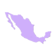 A - Mapa Completo.stl Mapa de México Puzzle