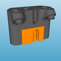 0003.png Fichier STL gratuit DAGOMA NEVA/MAGIS : Chariots tendeurs courroies・Modèle à télécharger et à imprimer en 3D