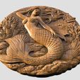 Mermaid-CNC-.4.jpg Mermaid CNC STL file