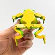 flexi-creeper-toad-3D-MODEL-4.jpg MINECRAFT Flexi Creeper Toad Frog articulated print-in-place no supports