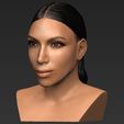 32.jpg Kim Kardashian bust ready for full color 3D printing