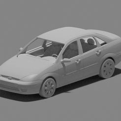 STL-Datei Heckstoßstange Anhängerkupplung Abdeckung Ford Focus 🚙・Vorlage  für 3D-Druck zum herunterladen・Cults