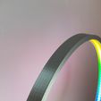 IMG_9465.jpg LED RGB DESIGNER CIRCLE RING LIGHT LAMP - App & Music Controlled