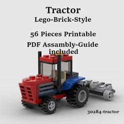 30248-tractor.png Brick Style Tractor