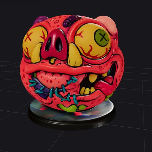 👾 Madballs Full Set・ 3D File for 3D printing・Cults