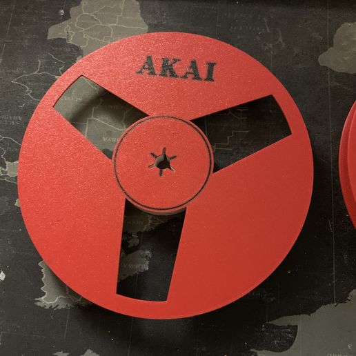 REEL2REEL EMPTY SPOOL 5,9 INCH 15CM -032-3D PRINTED WITHOUT SCREW, (AKA MMU) 3D model