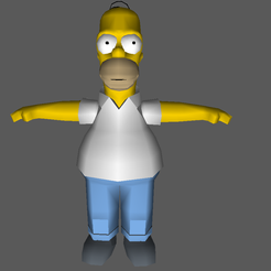 Homer.png Free OBJ file Homer Simpsons・3D printable design to download
