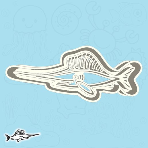49-2.jpg Unterwasserwelt Ausstechformen - Fischwelt Set / Bündel - 9 Stück