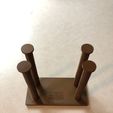 IMG_3045.jpg Rectangle Adjustable Height Mini Table or Tray with screw in legs!