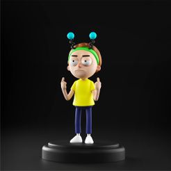 06.jpg 3D file Rick and Morty - Morty・3D printer model to download