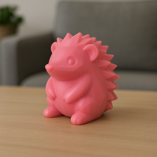 🦔 Mini Hedgehog Friend・ STL File for 3D printing・Cults