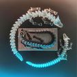 02.jpg Datei STL Flexi Hollow Dragon・Modell für 3D-Druck zum herunterladen
