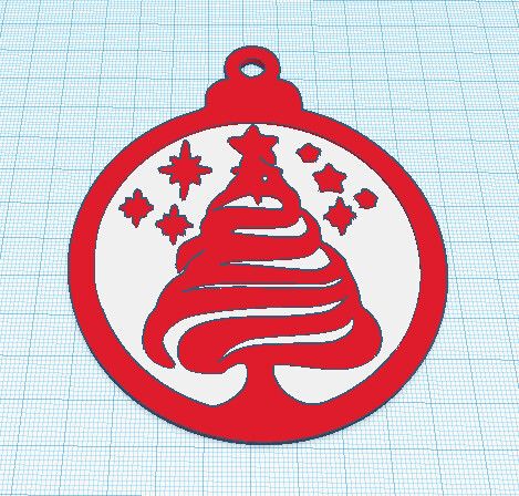 Christmas decoration no.1 - 3D model önizlemesi