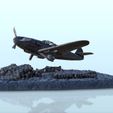 3.jpg Airplane carcass of crashed Messerschmitt Bf 109 - WW2 German Germany Luftwaffe Flames of War Bolt Action 15mm 20mm 25mm 28mm 32mm