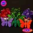 i.jpg Print-In-Place Cute Flexi Butterfly